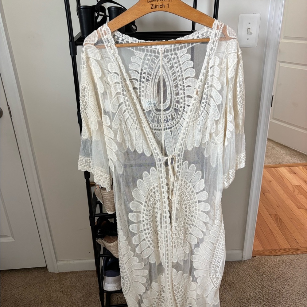 Bohemian Lace Kimono Cardigan